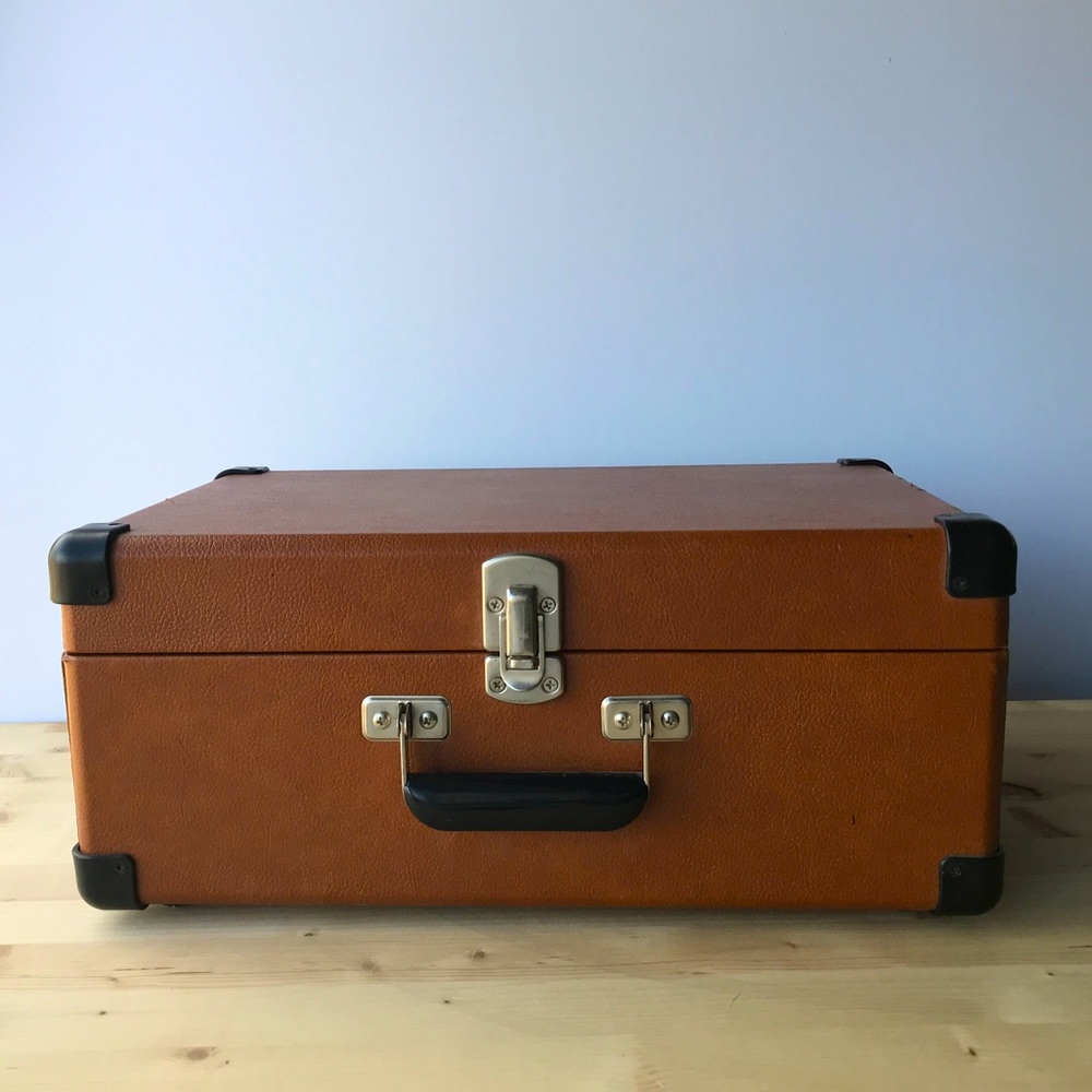 Tan Crosley Suitcase Vinyl Player